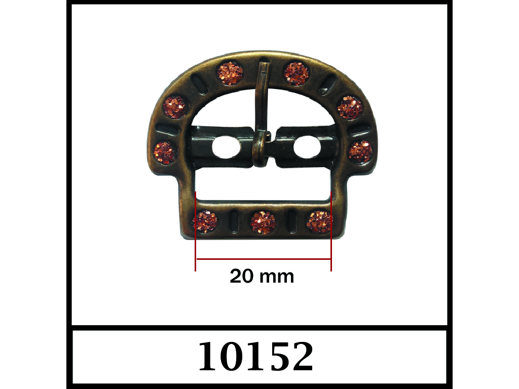 10152 - 20 mm / DIŞ ÖLÇÜ : 36 mm x 30 mm