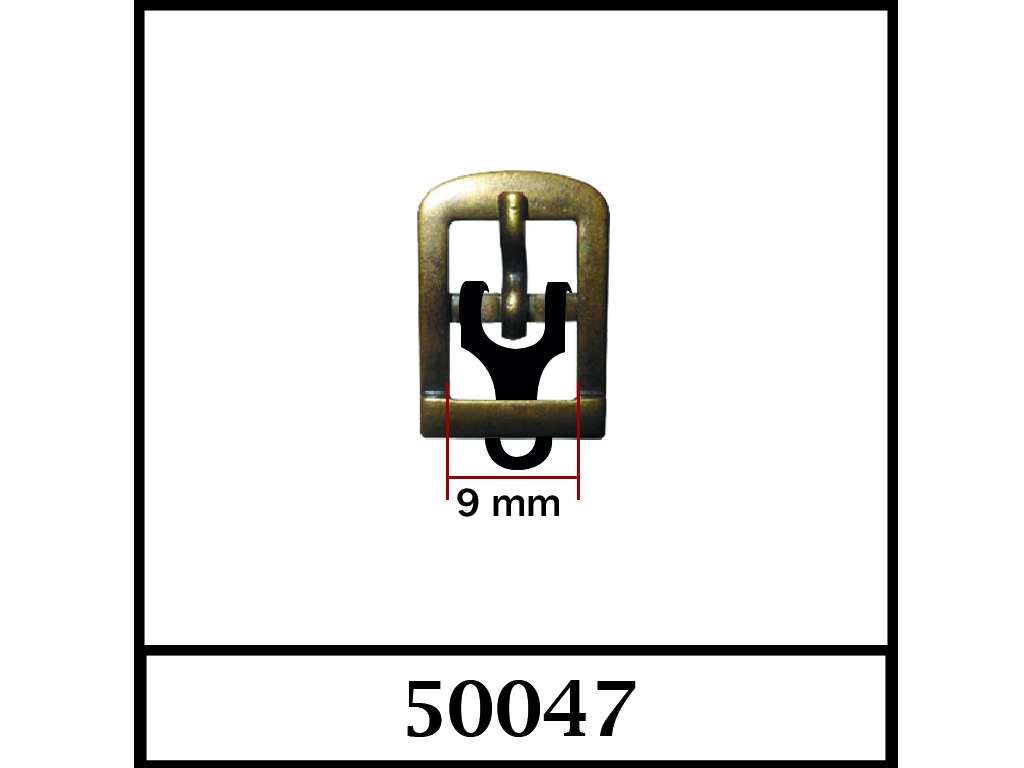  50047 - 9 mm / DIŞ ÖLÇÜ : 21 mm x 15 mm