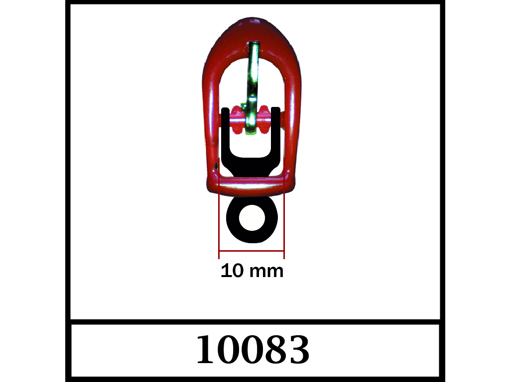  10083 - 10 mm / DIŞ ÖLÇÜ : 30 mm x 19 mm